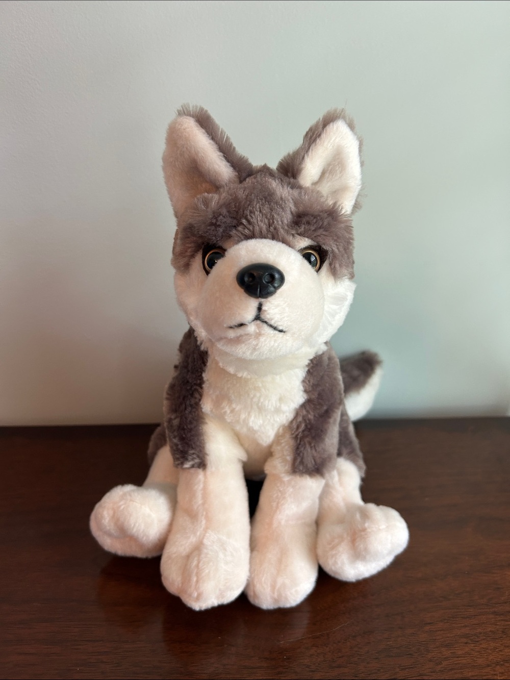 Adventure Planet Wolf Husky Plush Stuffed Animal Realistic 12"